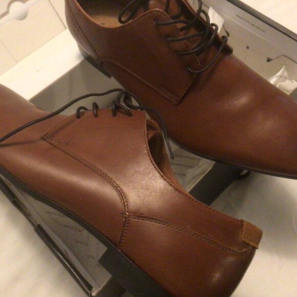 Men's Plain Toe Oxford Shoes by Aldo Tan Brown US 13 M - Picture 5 of 5